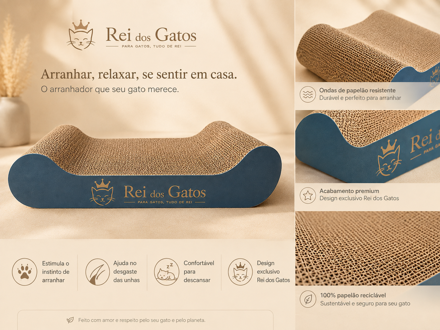 Arranhador Real para Gatos 3