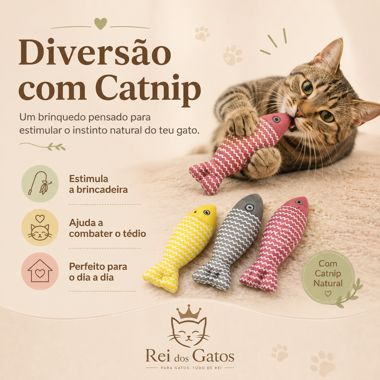 Brinquedo Peixinho Real 1
